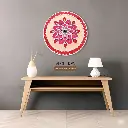 Pink Prism Lippan Art