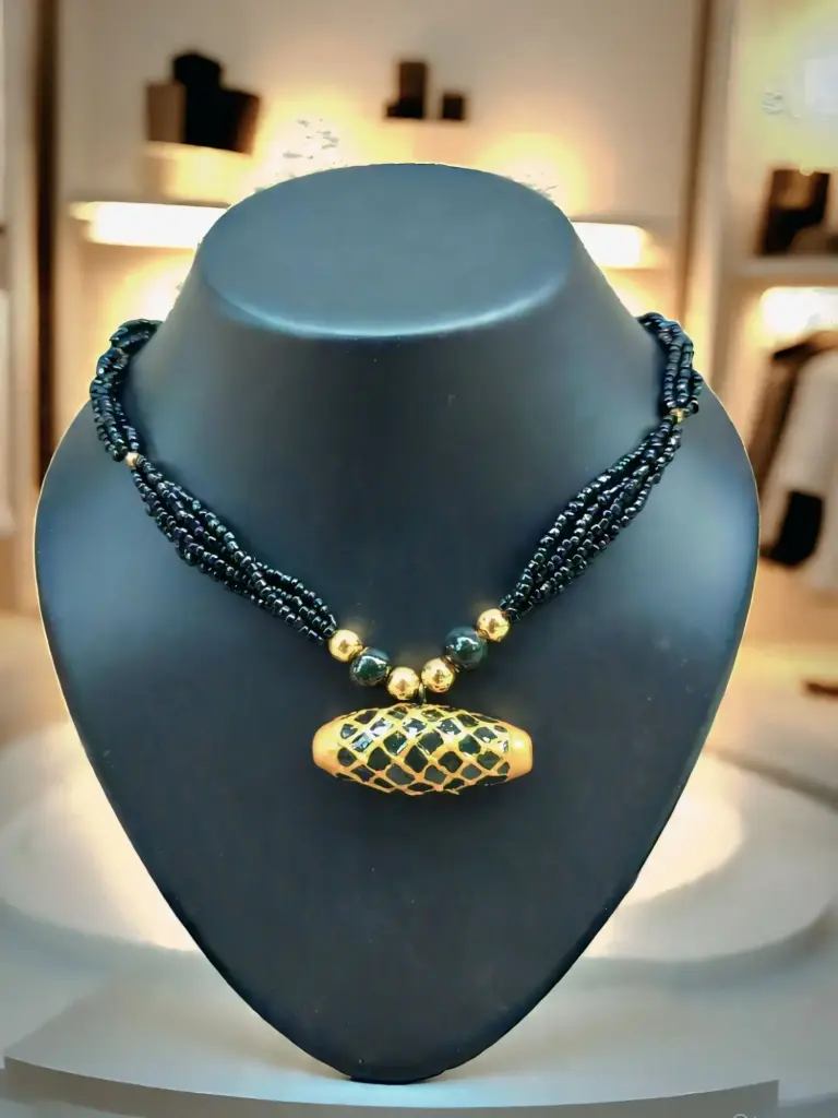 Dhulbiri -  Golden Black set