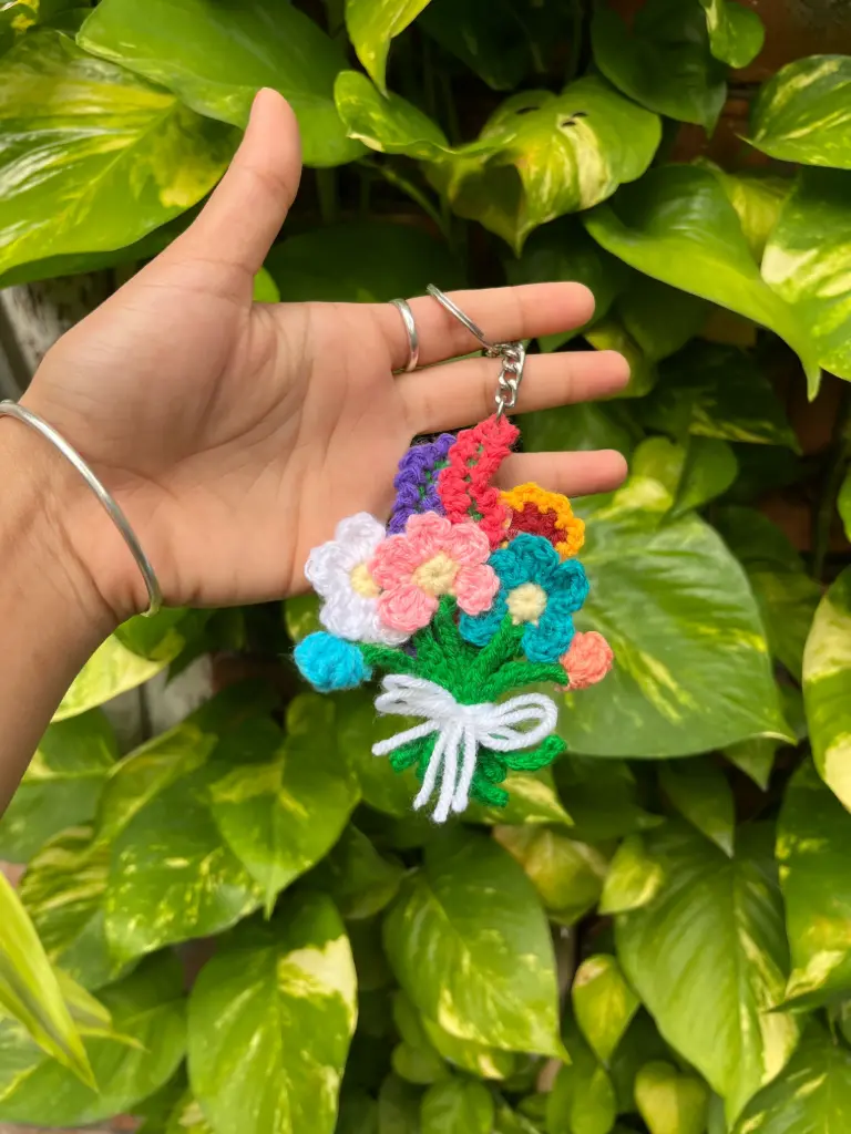 Floral Bunch Keyring